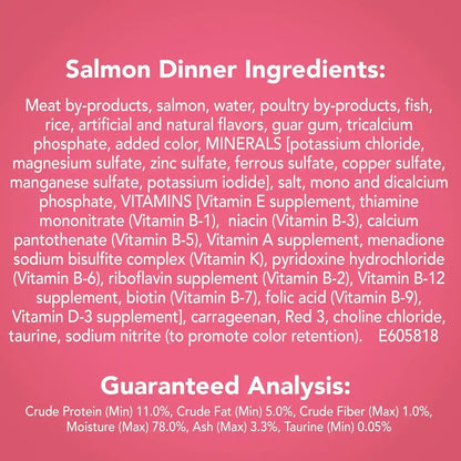 Purina Friskies Wet Cat Food Pate, Pate Salmon Dinner - (Pack of 24) 5.5 Oz. Cans11