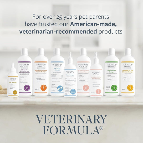 Veterinary Formula Flea and Tick Shampoo for Dogs and Cats, 16 Oz8
