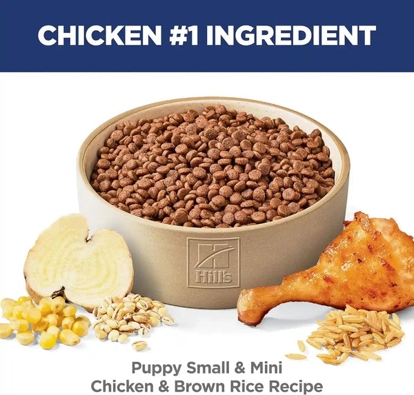 Hill'S Science Diet Puppy Small & Mini Dry Dog Food | #1 Veterinarian Recommended, Chicken & Brown Rice, 4.5 Lb. Bag3