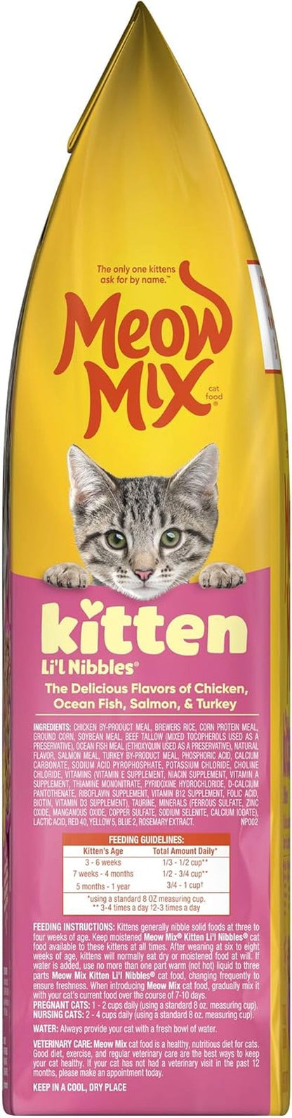 Meow Mix Cat Food, Kitten Formula, 3.15 Lb3