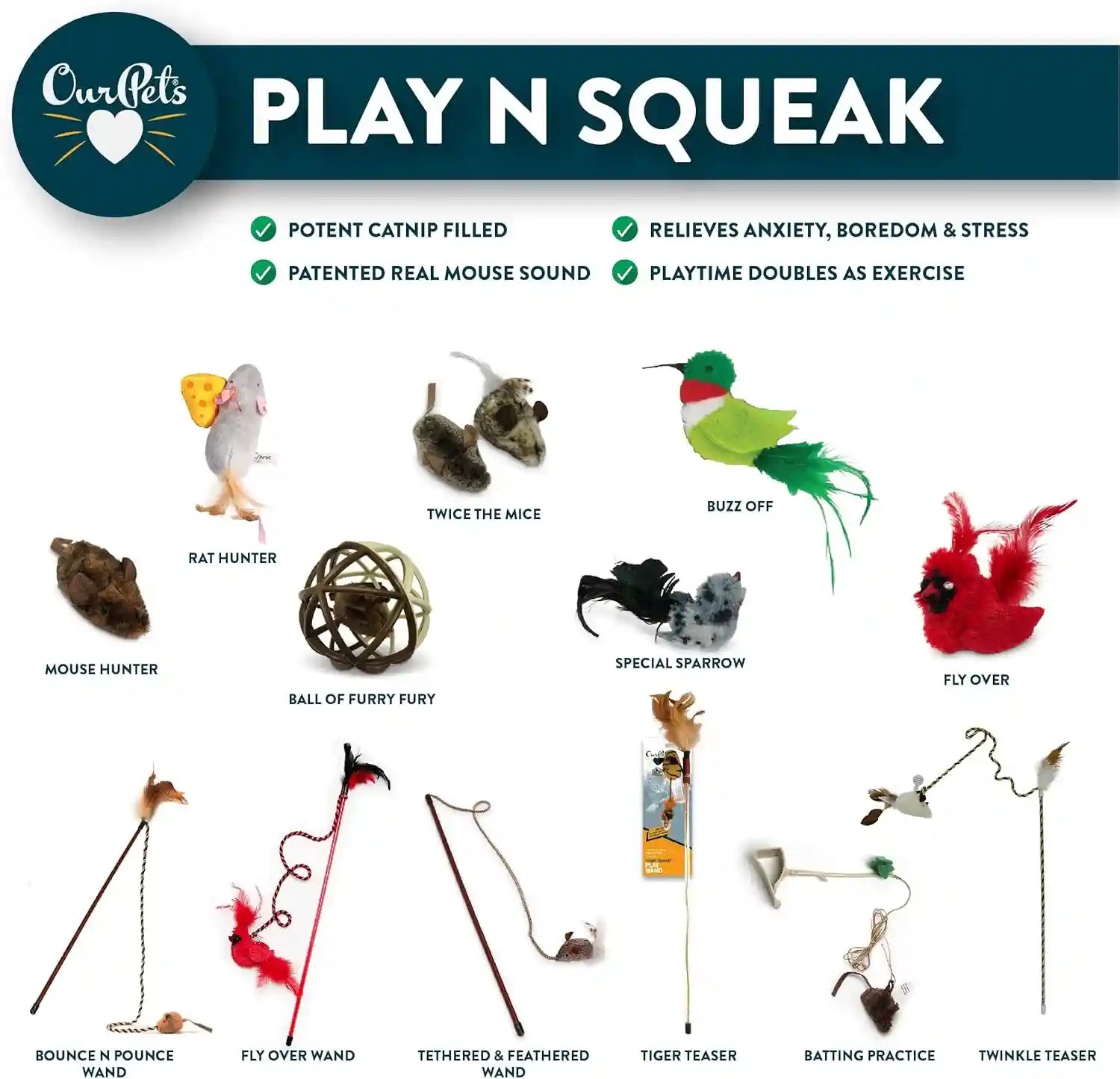 ourpets-play-n-squeak-teathered-feathered-play-wand-cat-toy-for-all-breed-sizes