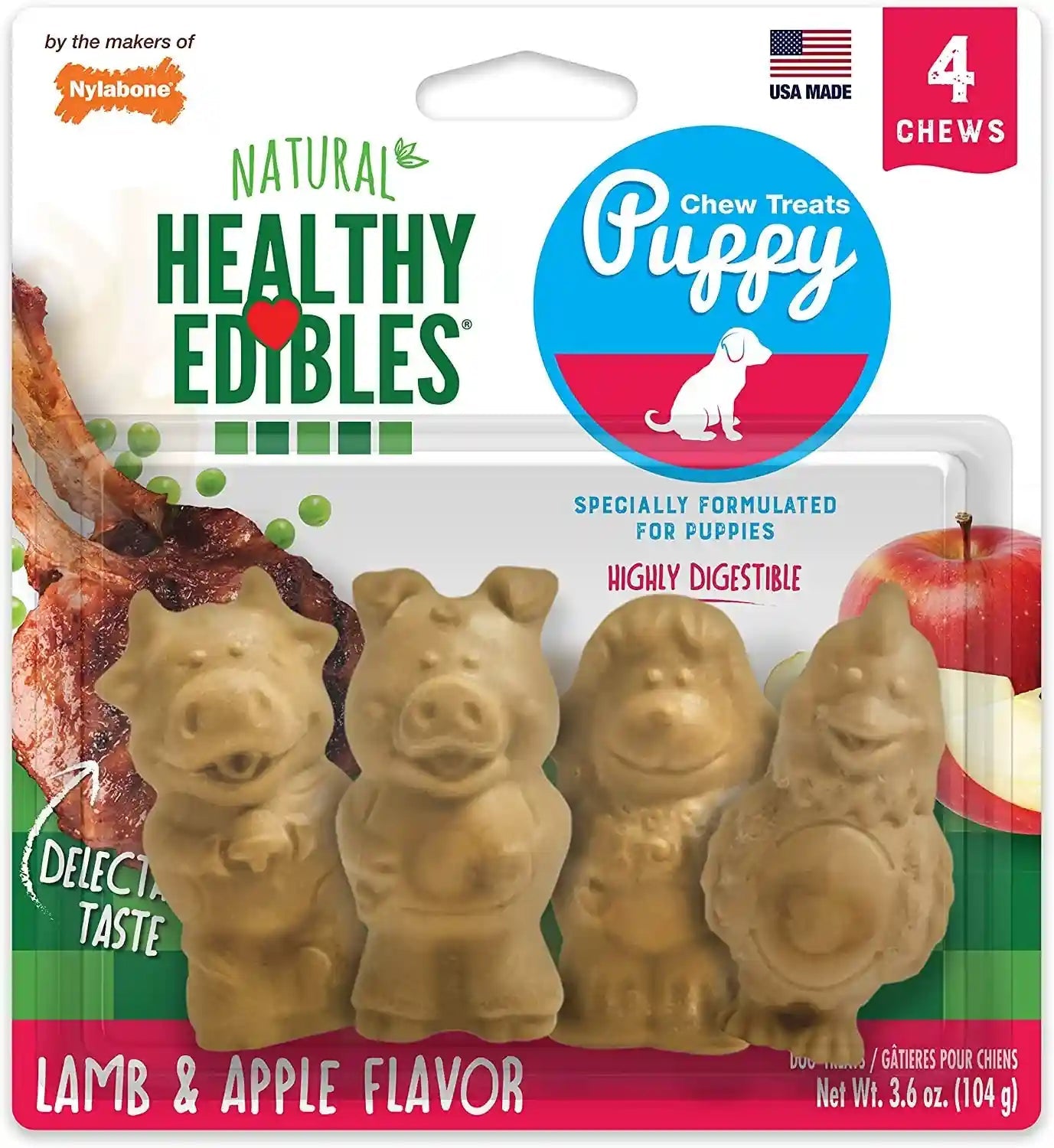 nylabone-healthy-edibles-puppy-dog-treats-lamb-apple-flavor-12-count-natural-puppy-treats-usa-made-highly-digestible-vet-recommended-small-dog-treats-for-puppies-up-to-25-lbs