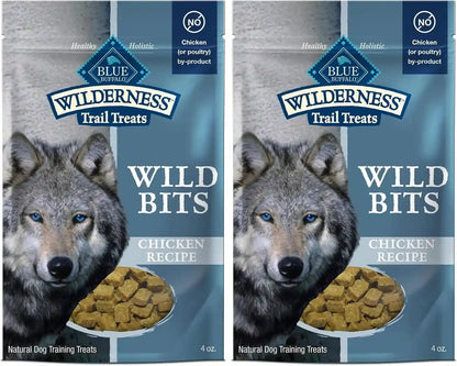 Blue Buffalo Wilderness Trail Treats Salmon Crunchy Dog Biscuits, Grain-Free & High-Protein, Bite-Sized Training Treats Made with Real Salmon & Natural Ingredients, 10-Oz Bag16