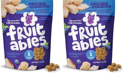 Fruitables Crunchy Cat Treats, Healthy Cat Treats, Tuna & Pumpkin, 2.5Oz | Healthy Cat Treats, Natural Feline Snacks, Protein Rich, Crunchy Biscuits, Indoor Cats, Kitten Rewards, Made in USA16