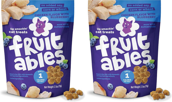 Fruitables Crunchy Cat Treats, Healthy Cat Treats, Tuna & Pumpkin, 2.5Oz | Healthy Cat Treats, Natural Feline Snacks, Protein Rich, Crunchy Biscuits, Indoor Cats, Kitten Rewards, Made in USA16
