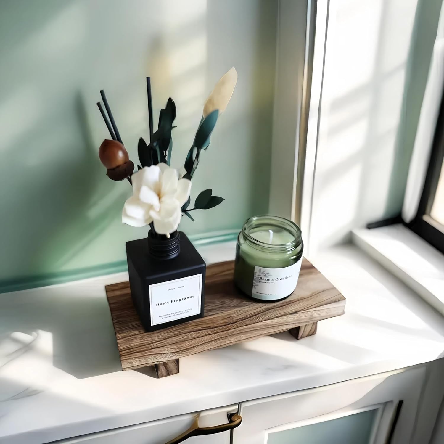 wood-riser-for-decor-8-66x3-54in-wood-pedestal-stand-small-wooden-riser-for-bathroom-for-kitchen-counter