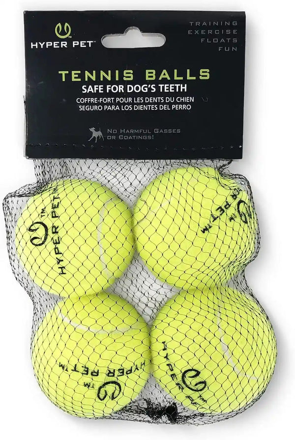 Hyper Pet Mini Extra Small Tennis Balls for Dogs, 1.75 Inch, 4 Pack, Pink | Safe Interactive Playthings for Exercise and Training, Works with the K9 Kannon Launcher, Keeps Little Pups Active Daily10