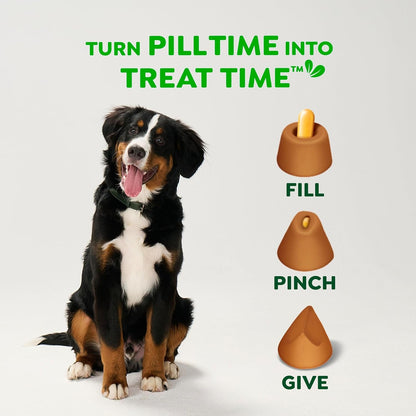 Greenies Pill Pockets Large Size Dog Treats, Peanut Butter, 15.8 Oz | Vet-Recommended, Capsule Size, Low Calorie, Odor Masking, Stress- and Mess-Free Medication Experience8