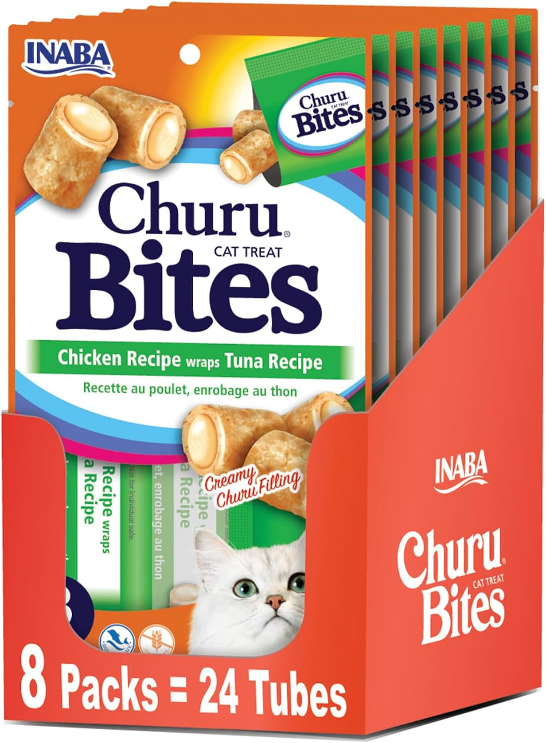 inaba-churu-bites-for-cats-soft-chewy-baked-chicken-wrapped-churu-filled-cat-treats-with-vitamin-e-0-35-ounces-per-tube-24-tubes-total-3-tubes-per-pack-chicken-recipe
