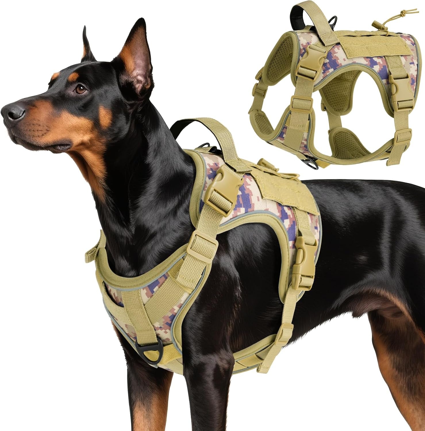 vavopaw-dog-seat-belt-vest-harness-for-car-2-in-1-seatbelt-buckle-soft-breathable-mesh-adjustable-buckle-nylon-heavy-duty-pet-safety-seat-belts-for-small-medium-large-pets-black-l