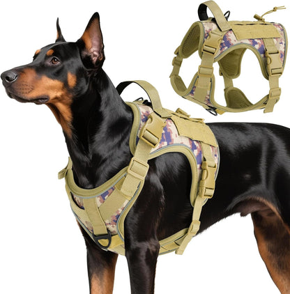 Vavopaw Dog Seat Belt Vest Harness for Car,2 in 1 Seatbelt Buckle | Soft Breathable Mesh,Adjustable Buckle,Nylon,Heavy Duty Pet Safety Seat Belts for Small Medium Large Pets,Black,L48