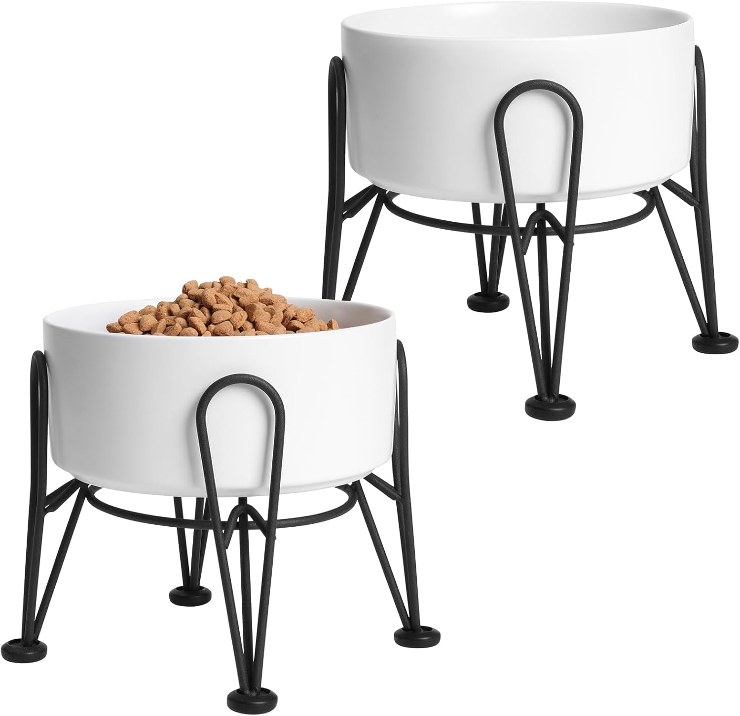 elevated-dog-bowls-ceramic-raised-dog-bowl-set-with-anti-slip-and-non-tip-metal-stand-2-pack-pet-food-and-water-feeding-bowls-for-small-and-medium-dogs-black-3-6-cups