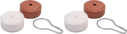 Lixit Salt and Mineral Treat Wheels for Rabbits Guinea Pigs and Other Small Animals (Pack of 2 Two Wheels with Hanger) (Salt and Mineral Set)9