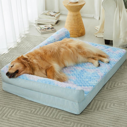 BFPETHOME Orthopedic Dog Beds for Large Dogs-Waterproof Sofa Dog Bed with Removable Washable Cover, Big Pet Bed with Waterproof Lining and Nonskid Bottom,Pet Bed for Large Dogs23