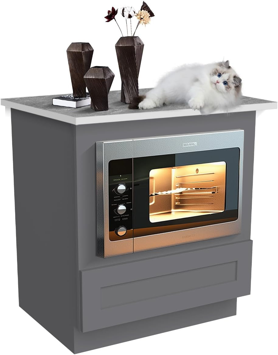 microwave-base-cabinet-solid-wood-shaker-style-kitchen-storage-base-unit-with-drawer-soft-close-doors-rta-pantry-cupboard-for-dining-room-coffee-bar-30-w-x-24-d-x-34-1-2-h-pebble-gray