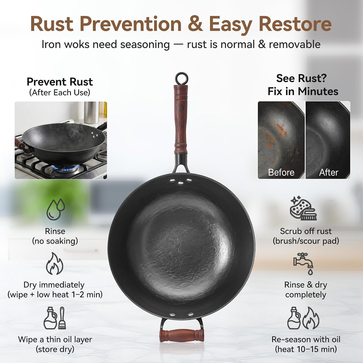 12-6-inch-cast-iron-wok-pan-with-wood-lid-uncoated-flat-bottom-chinese-stir-fry-pan-heavy-duty-wok-for-induction-gas-and-electric-stoves