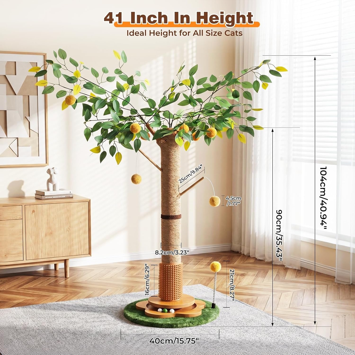 41-tall-cat-scratching-post-for-large-cats-xl-sturdy-cat-scratching-post-with-solid-wood-base-sisal-rope-scratching-posts-for-indoor-cats-adults-with-self-grooming-brush-4-detachable-hanging-toys