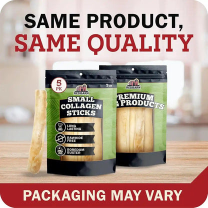 Redbarn Pet Products All-Natural Large 12" Beef Collagen Sticks for Dogs - Long Lasting Low-Odor Alternative to Traditional Rawhide & Bully Sticks - Supports Healthy Joints, Skin, & Coat - 3 Pack13
