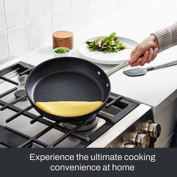 All-Clad HA1 Expert Nonstick, 2-Piece Fry Pans Set, Induction Ready | 8" and 10" Frying Pans Set, Scratch-Resistant Exterior, Dishwasher Safe, Oven Safe up to 500°F7