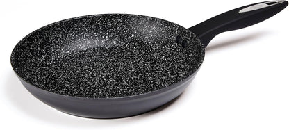 Cookware 9.5" Nonstick Fry Pan - Oven, Dishwasher, Induction and Metal Utensil Safe Cooking - Heavy Duty Forged Aluminum with Sturdy Riveted Handle1