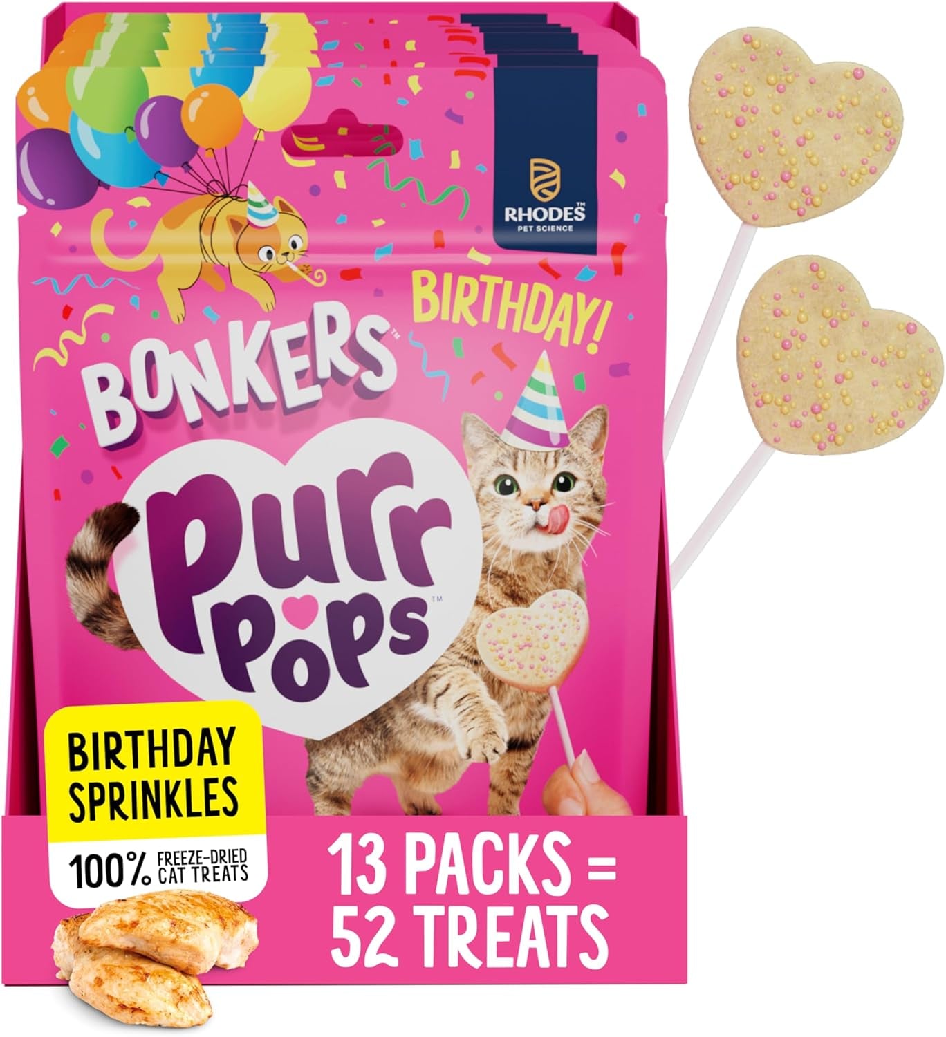 bonkers-purrpops-birthday-edition-freeze-dried-chicken-flavored-lollipop-cat-treats-4-pieces-pack-of-13