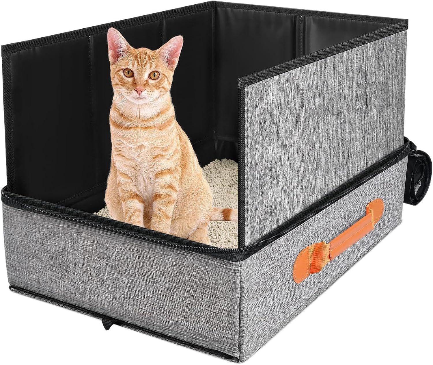 travel-litter-box-for-cats-carrier-poop-tray-zipper-housebreaking-waterproof-portable-cat-box-indoor-outdoor-travel-car-camping-hotel-corner-housebreaking