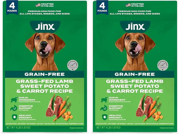 Jinx Grain Free Dry Dog Food - Real Salmon, Sweet Potato & Carrot, 4Lb | Premium Kibble for Digestive Support & Healthy Immunity - No Fillers, All Lifestages (Puppy, Adult & Senior), Breeds & Sizes15