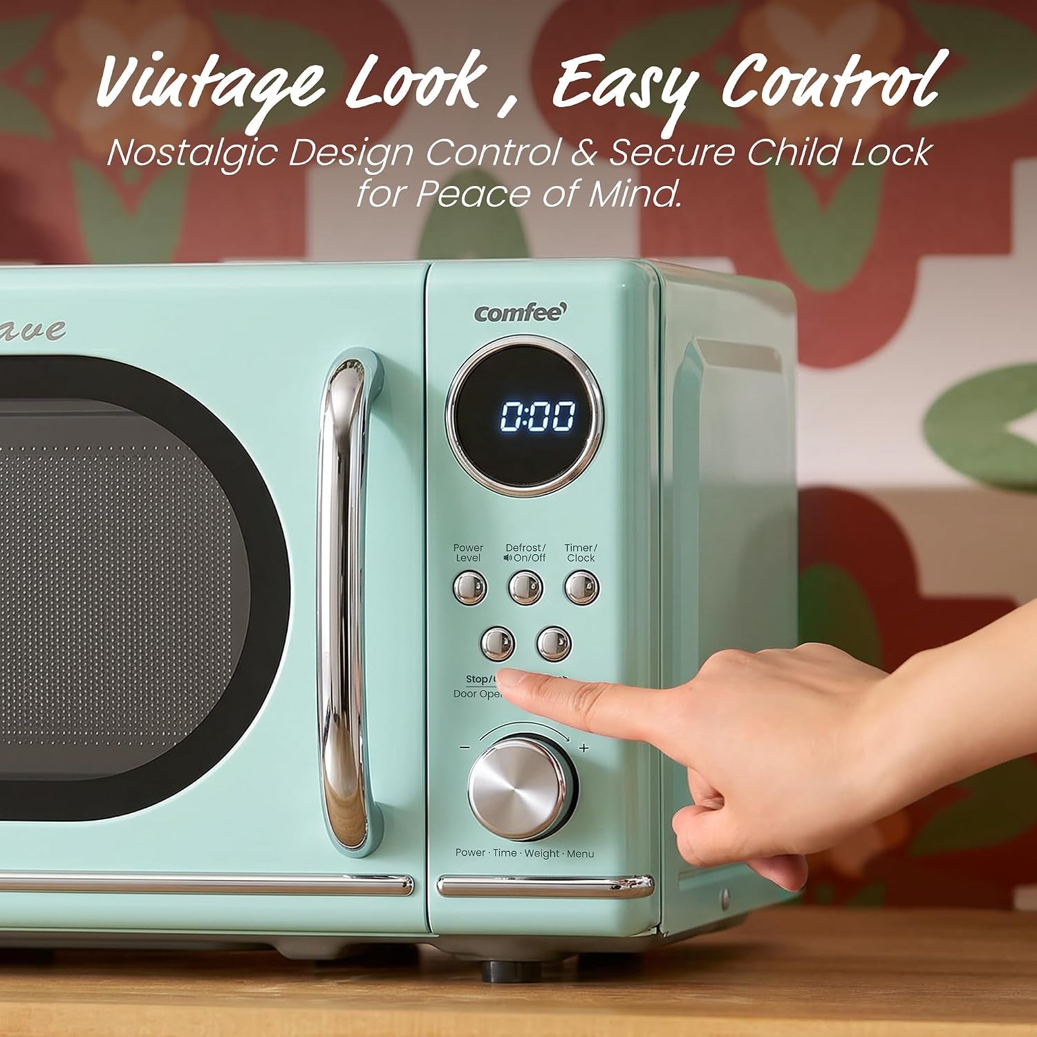 comfee-retro-countertop-microwave-oven-0-7-cu-ft-700w-green-11-power-levels-6-presets-child-lock-mute-for-apartment-dorm-office