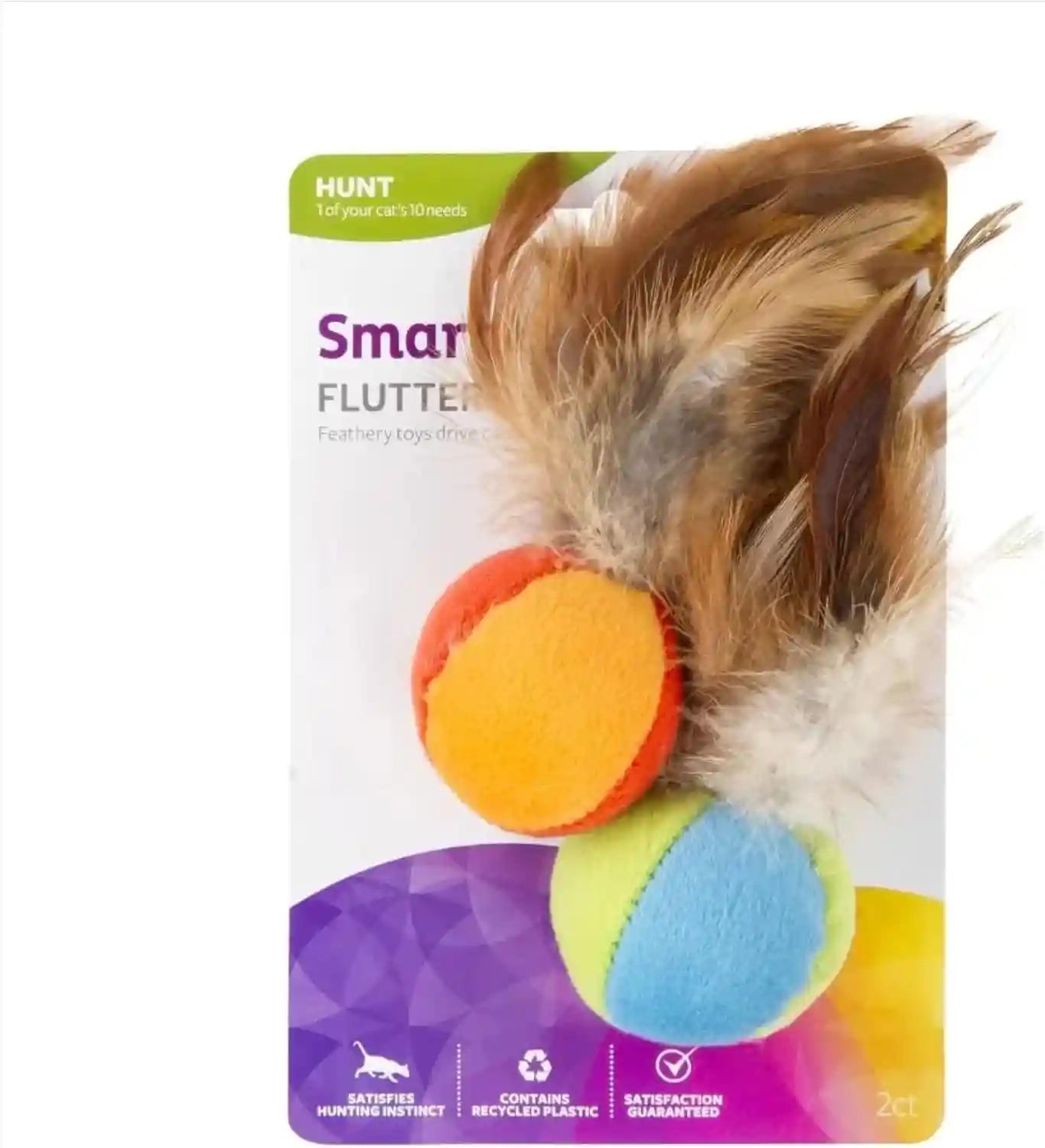 smartykat-flutter-balls-catnip-plush-and-feather-cat-toys-erratic-motion-for-batting-pouncing-fun-for-cats-kittens-set-of-2