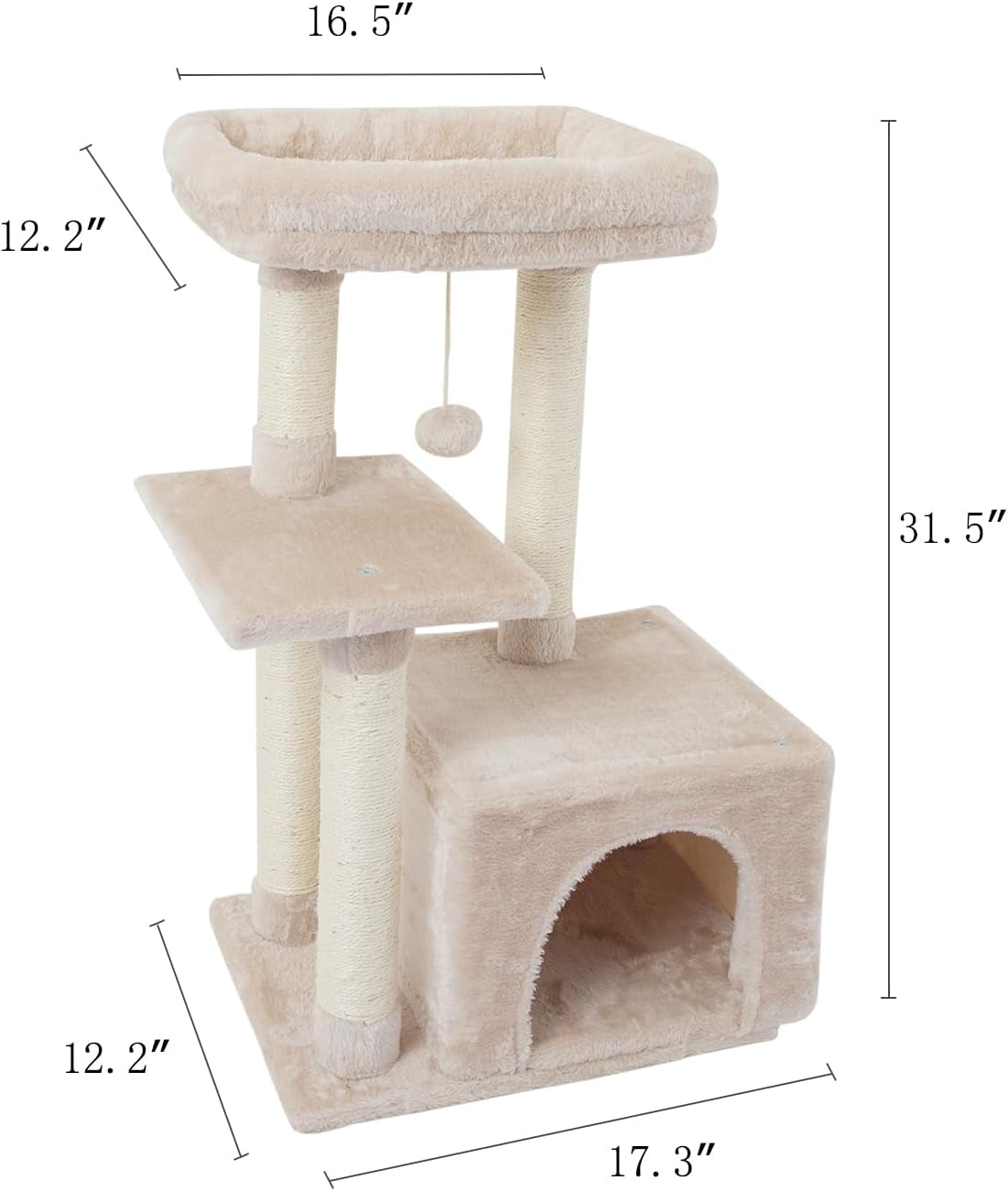 cute-cat-tree-kitten-cat-tower-condo-cat-furniture-sisal-scratching-posts-b-fish-nap-for-indoor-jump-platform-activity-center-play-house-beige