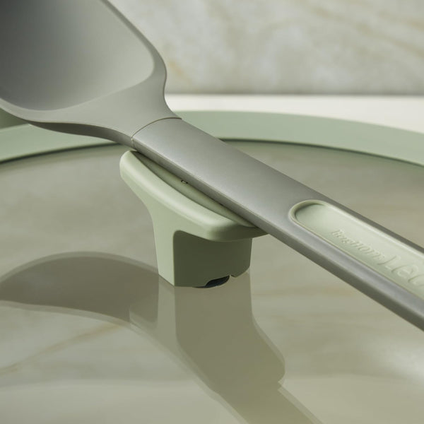 Leo Balance Ceramic Nonstick Wok Pan & Glass Lid, 12.75" 6.2Qt | Induction Compatible Flat Bottom Recycled Aluminum Stir Fry Pan, PFAS & PTFE Free, Stay Cool Helper Handle, Sage Green7