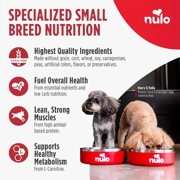 Nulo Signature Stews Variety Pack: Small Breed Wet Dog Food, 2.8 Oz, Pack of 123