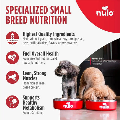 Nulo Signature Stews Variety Pack: Small Breed Wet Dog Food, 2.8 Oz, Pack of 123