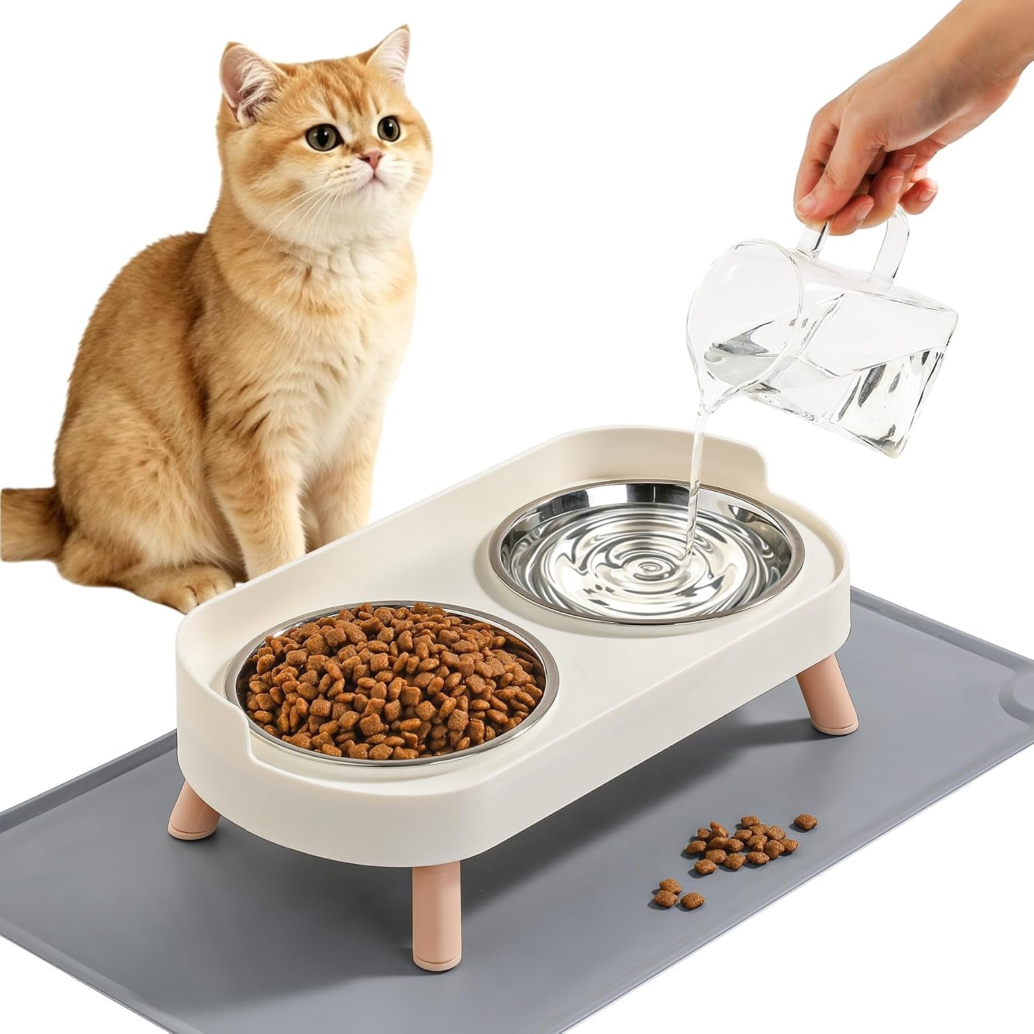 loejan-elevated-cat-bowls-set-raised-cat-food-and-water-bowl-set-with-non-slip-stand-pet-feeding-station-with-2-stainless-steel-bowls-with-splash-proof-guard