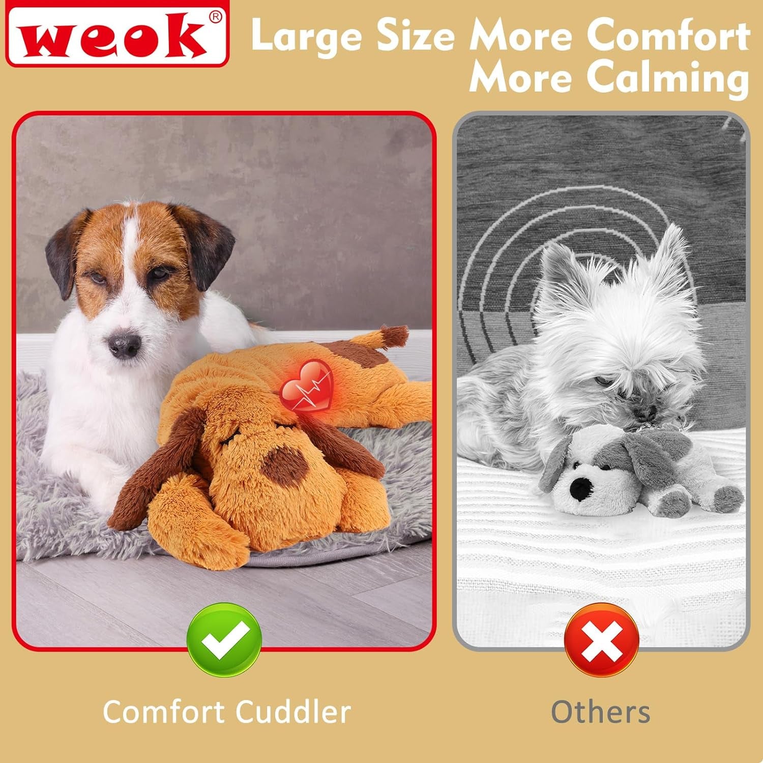 weok-heartbeat-puppy-toy-comfort-cuddler-pillow-dog-anxiety-relief-calming-aid-heartbeat-stuffed-toy-for-dogs-puppy-heartbeat-toy-sleep-aid-dog-heartbeat-toy-for-pet