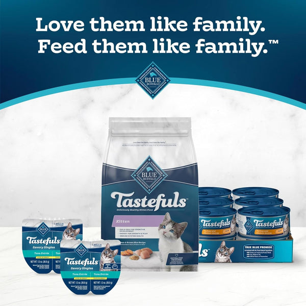 Blue Buffalo Tastefuls Chicken Kitten Dry Cat Food, 3 Lb | with DHA, Real Chicken First, Antioxidant-Rich Lifesource Bits9