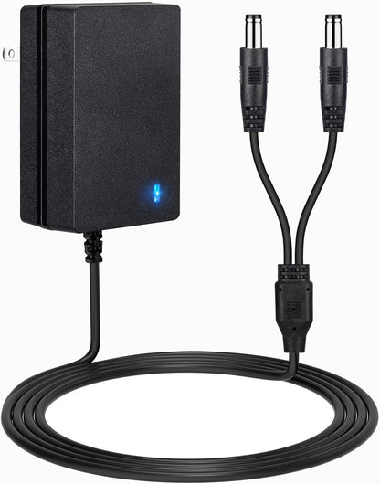 E Collar Charger for Mini Educator 300 400 ET-300 ET-400 Training Collars | Dog Shock Collar Dual Lead Charging Cable Power Adapter Cord1
