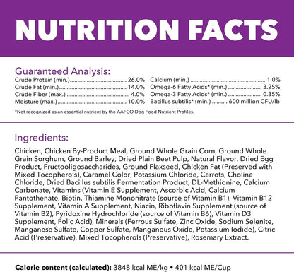 IAMS Advanced Health Healthy Digestion Dry Dog Food, Chicken, 13.5 Lb | Real Farm-Raised Chicken #1 Ingredient, 0% Fillers, Natural Fiber & Prebiotics, Supports Digestive Health8