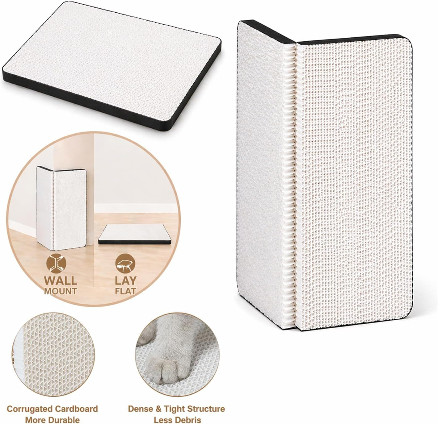 cat-scratcher-pads-foldable-cardboard-for-corner-walls-17-lx13-wx0-78-h-scratching-post-for-indoor-cats-white-medium