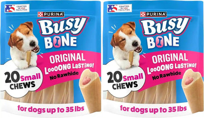 Purina Busy Made in USA Facilities Small Breed Dog Bones, Mini - 20 Ct. Pouch13