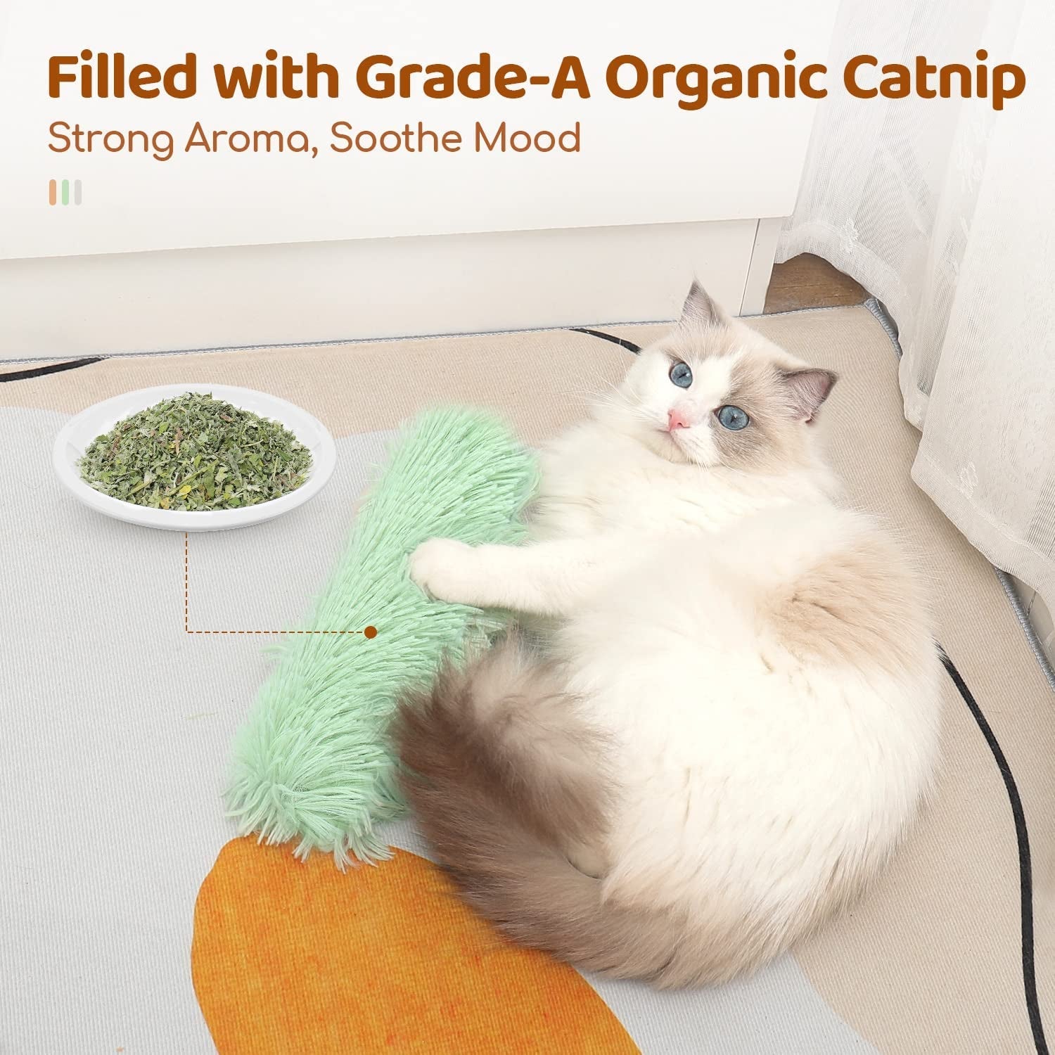 potaroma-cat-toys-pillows-3-pack-catnip-inside-indoor-interactive-fun-crinkle-sound-soft-durable-kitten-kicker-promotes-kitty-exercise