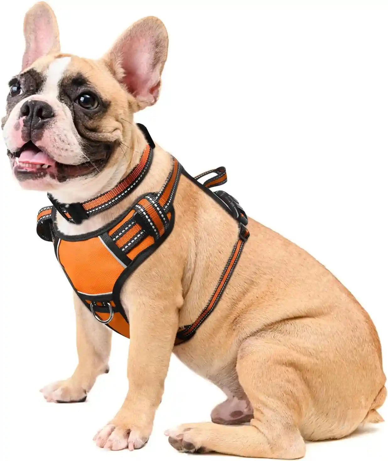 dog-harness-no-pull-pet-harnesses-with-dog-collar-adjustable-reflective-oxford-outdoor-vest-front-back-leash-clips-for-small-medium-large-extra-large-dogs-easy-control-handle-for-walking