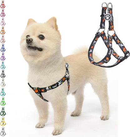 PUPTECK No Pull Dog Harness Soft Adjustable Basic Nylon Step in Puppy Vest Outdoor Walking with ID Tag39