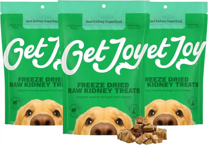Get Joy Freeze Dried 100% Beef Liver Dog Treats, 4Oz | Single Ingredient Organ Meat, High Protein Raw Dog Food Topper, Snack & Training Rewards | Grain Free, Gluten Free, Filler Free9