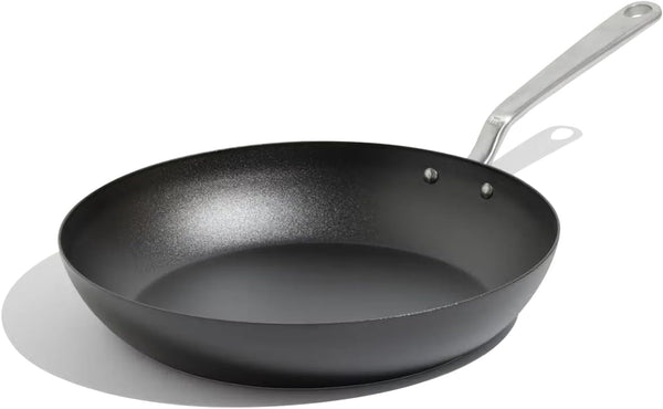 Made in Cookware - Seasoned 12" Carbon Steel Frying Pan - Professional Cookware - Crafted in Sweden - Induction Compatible1