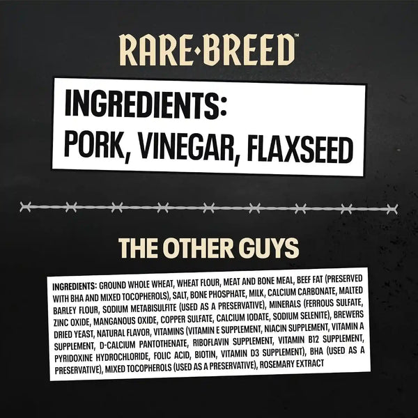Rare Breed Real Meat Soft Pork Dog Treats - 12 Oz6