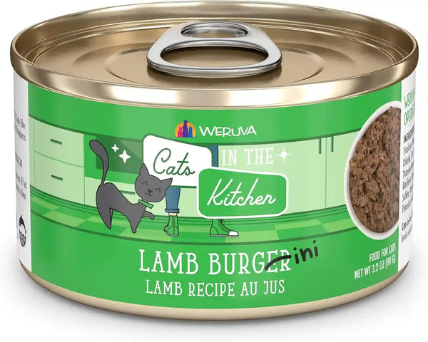 Weruva Cats in the Kitchen, Kitchen Cuties Variety Pack, Wet Cat Food, 3.2Oz Can (Pack of 12)34