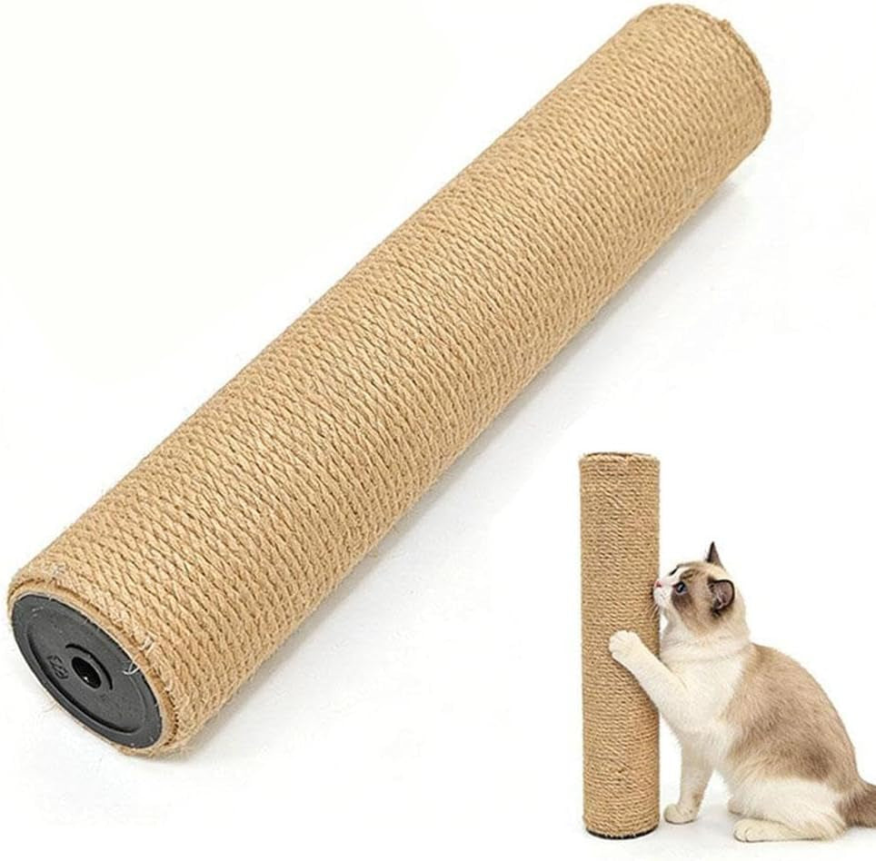 cat-scratching-post-replacement-12-2-inch-sisal-replacement-post-with-m8-screws-diy-cat-tree-accessories-for-indoor-kitten-furniture-repair-natural-sisal-rope-pole-yellow
