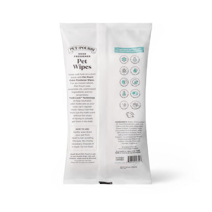 Poo-Pourri Pawsitively Fresh Deodorizing Pet Wipes – Quick Cleaning Wipes for Dogs & Cats – Plant Based Ingredients – Vet Recommended – Cleaner Odor Remover Wipes for Paw, Fur & Skin Soothing11