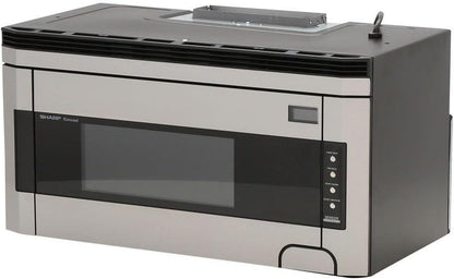 R1514TY 1-1/2-Cubic-Foot 1000-Watt Over-The-Range Microwave, Stainless | 1.5-Cu. Ft. Over-The-Range Microwave Oven, 1000W, Stainless Steel, Concealed Control1